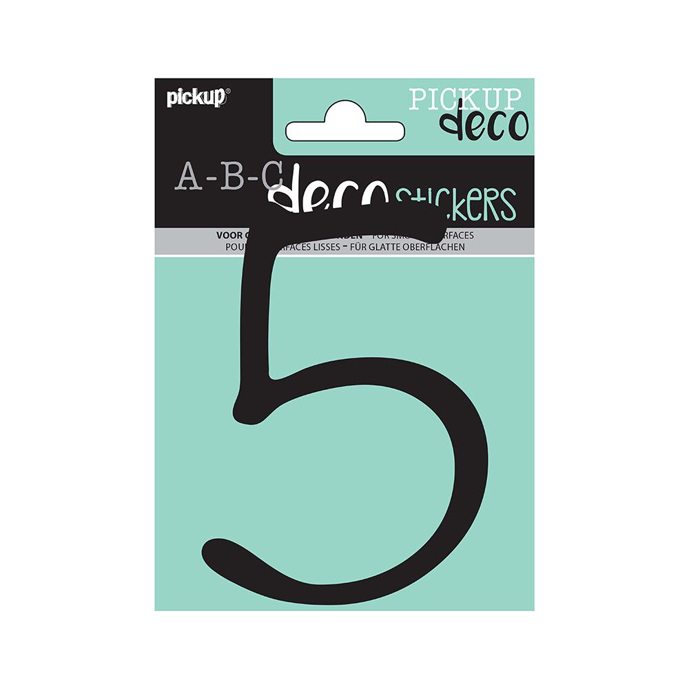 TALL PICKUP 5 ABC DECO LYNN 120 MM 5 SVART