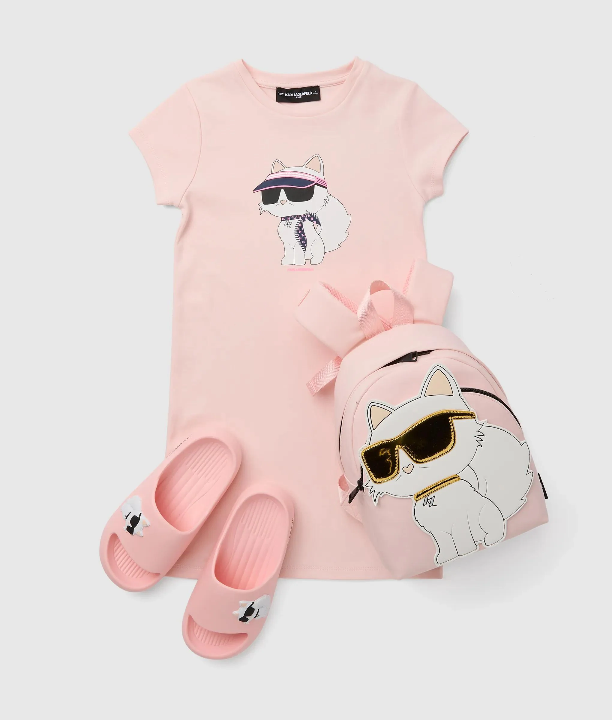 Robe t-shirt Ikon Choupette pour fille