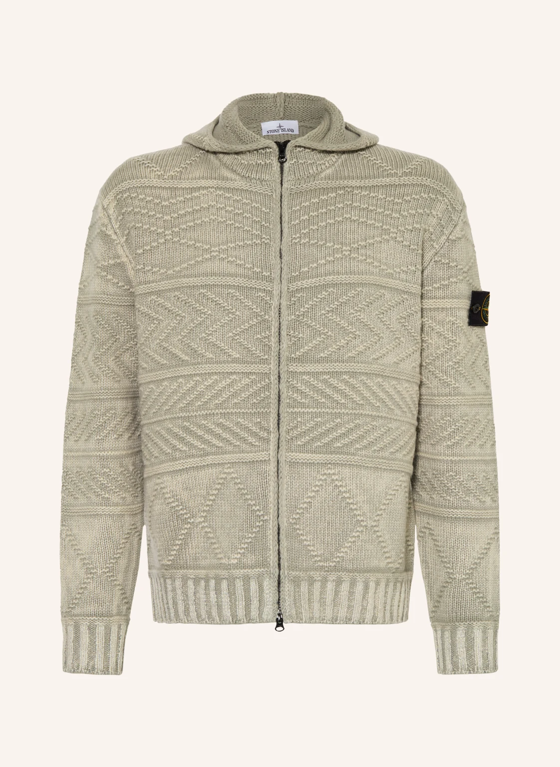STONE ISLAND Strickjacke aus Cashmere