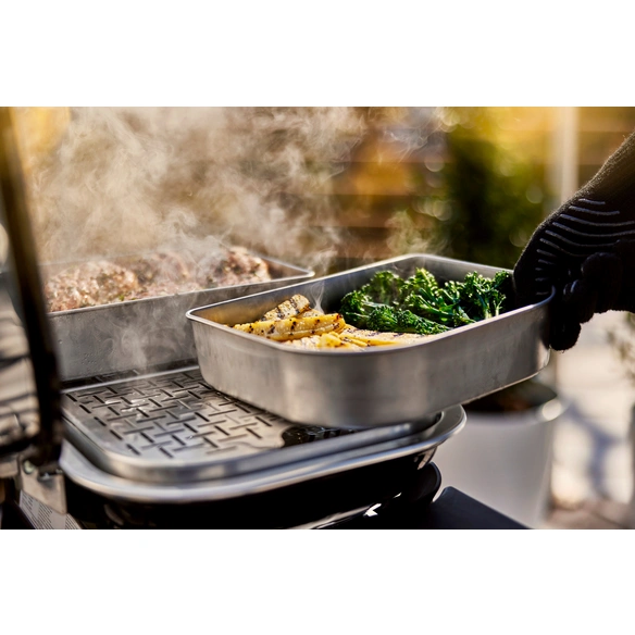 Erweiterungsset »Lumin«, für Grills, silberfarben