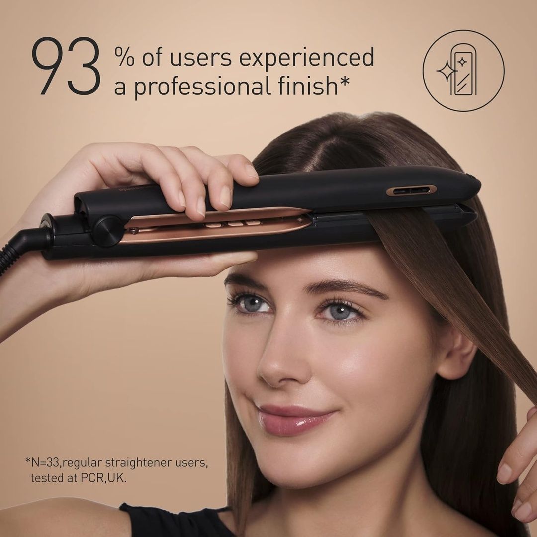 Panasonic EH-HS99 Nanoe Ceramic Hair Straightener with Temperature Control