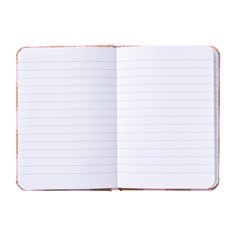 Notitieboekje - roze - 10.5x14.8 cm