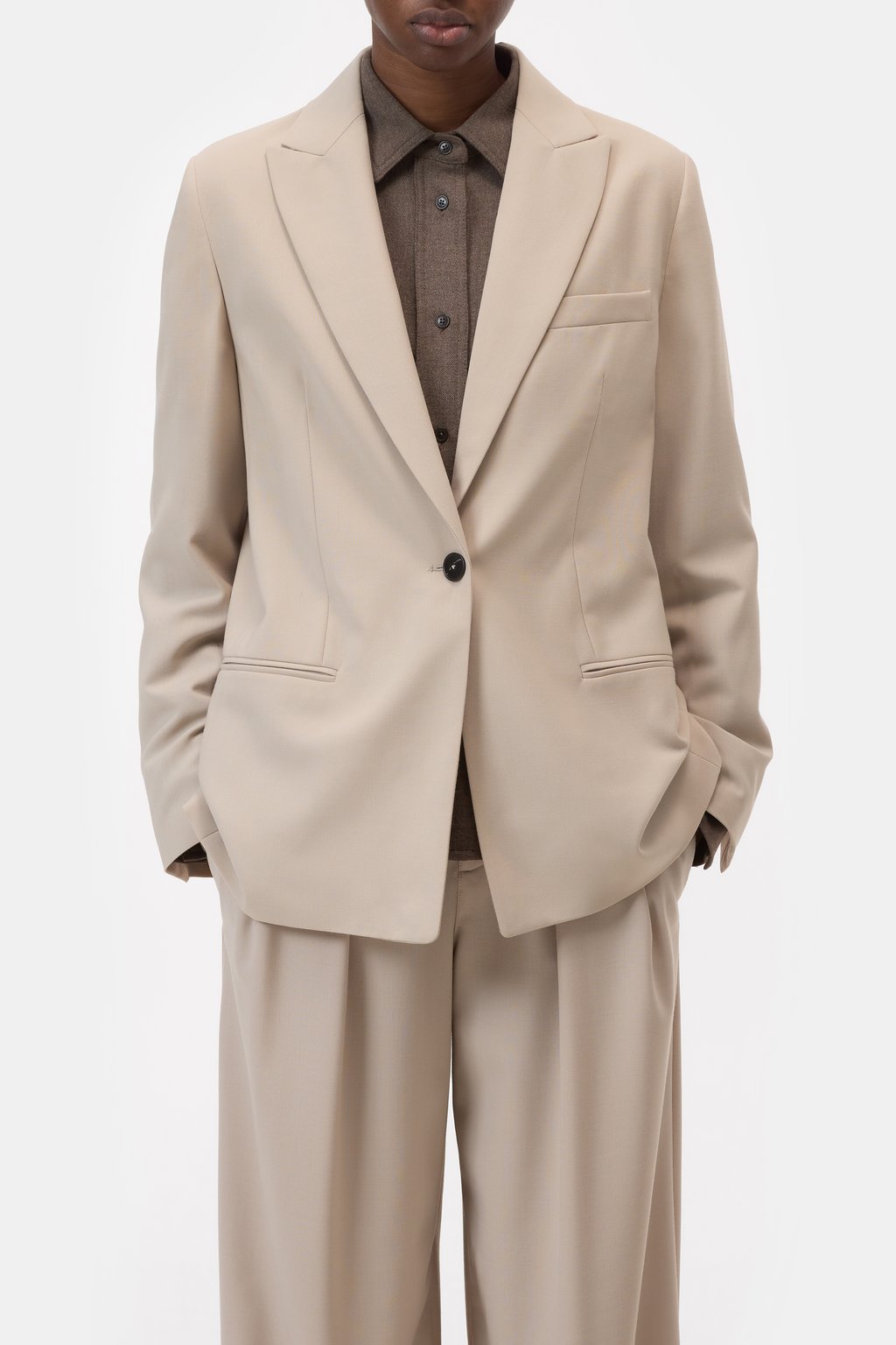 Blazer aus Woll-Mix