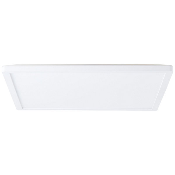 MILTON plafonnier blanc LED intégrée 24W plastique ampoule incluse