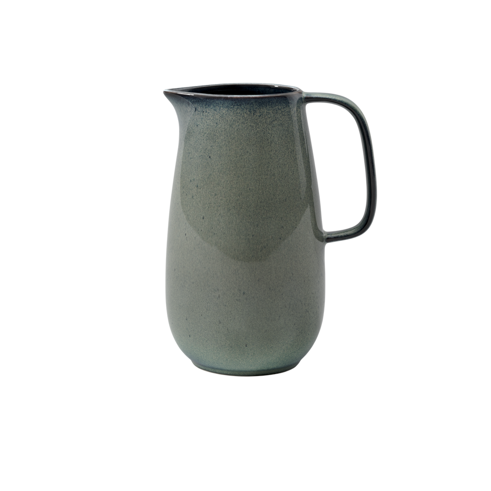 Lave Pitcher - Grey, 54.2 oz, stoneware