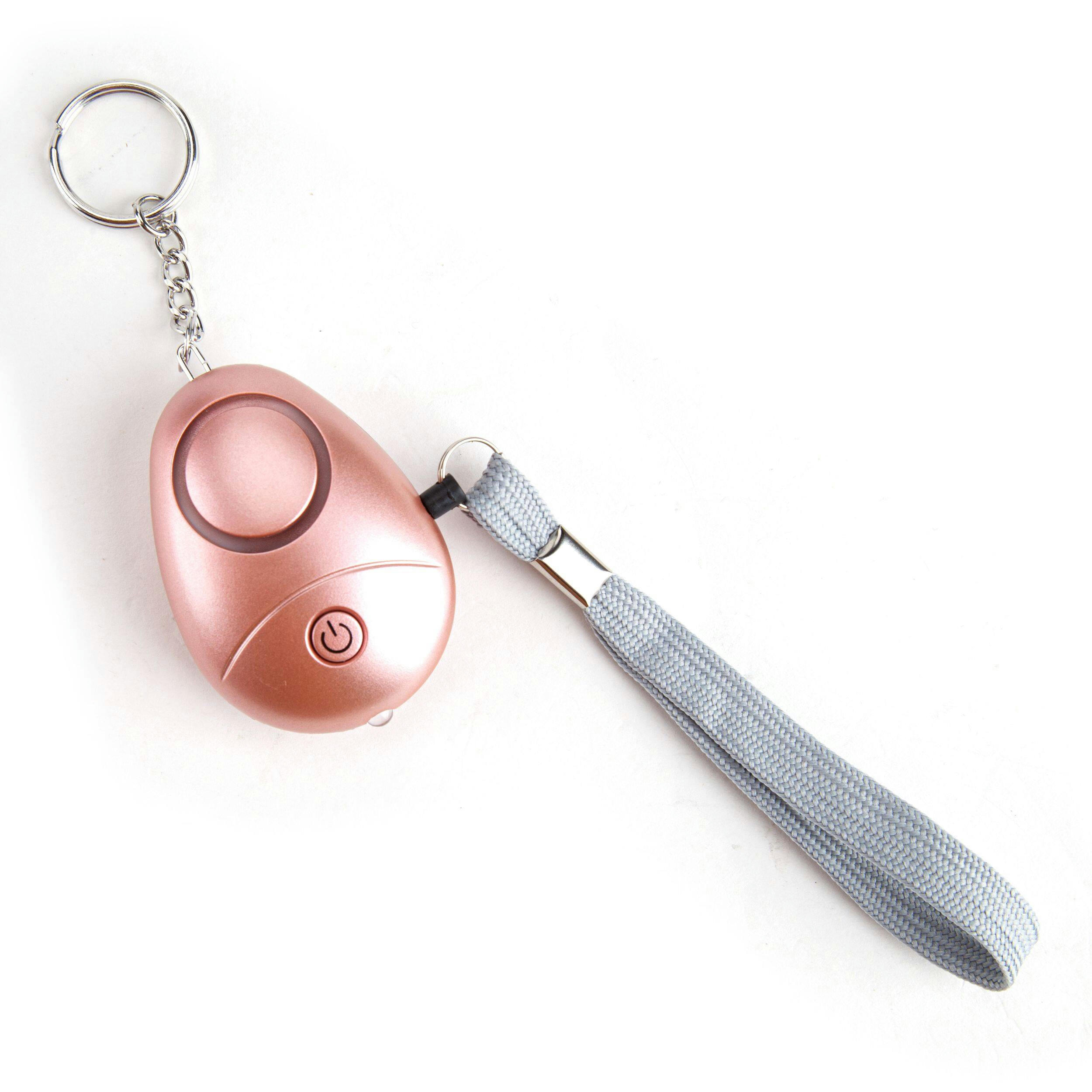 AutoTrends Safety Sound Personable Alarm Keychain with LED Flashlight