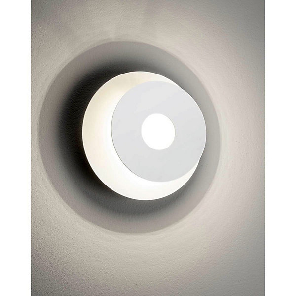Applique Led intégrée ronde blanche - Fischer &Honsel - Hennes