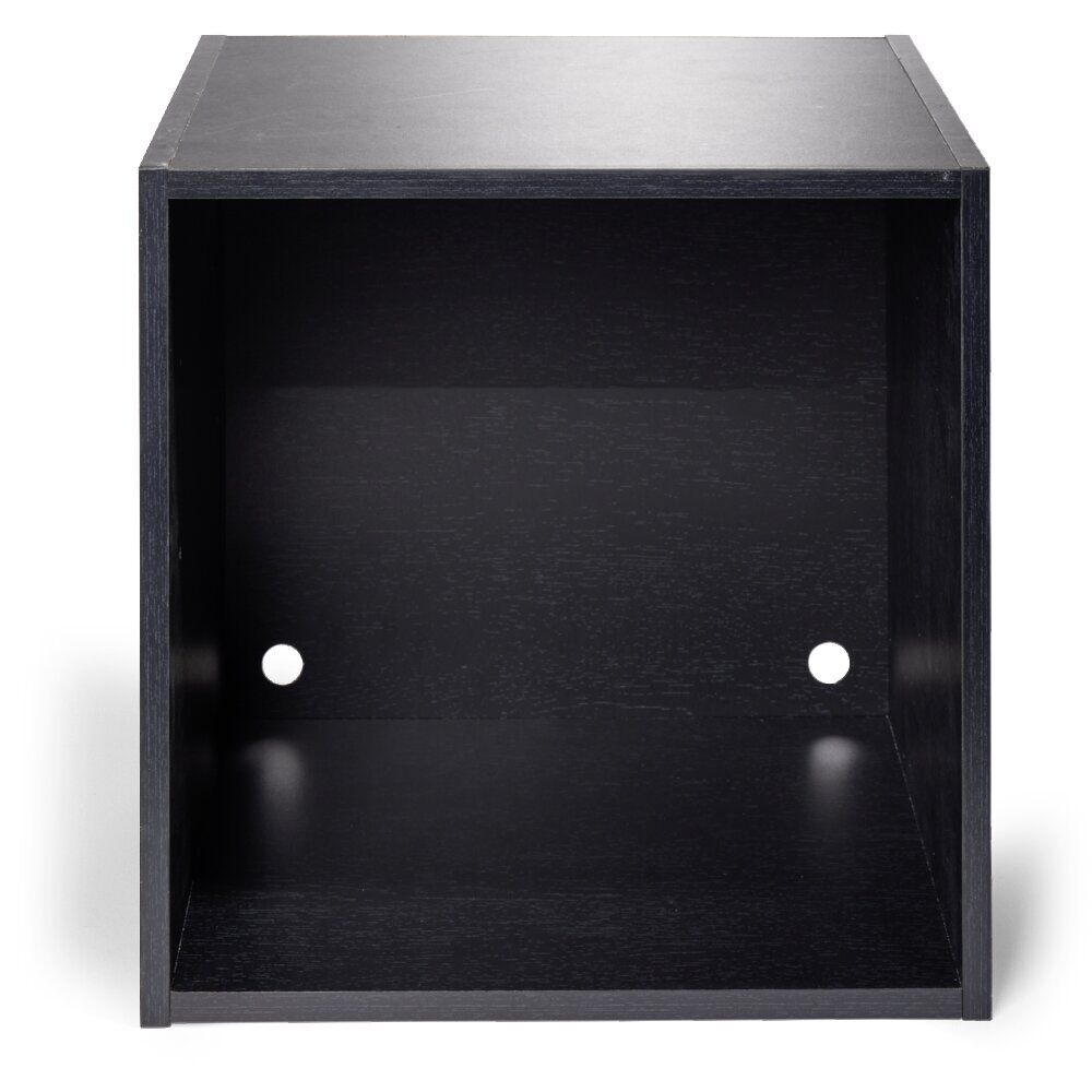 Structure Box Cube 1 case 35,2x30x35,2cm bois noir