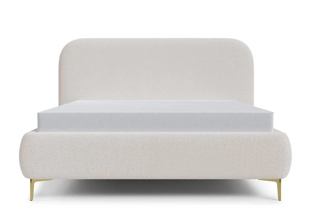 Bedframe Mimoso bouclé 140 x 200 cm