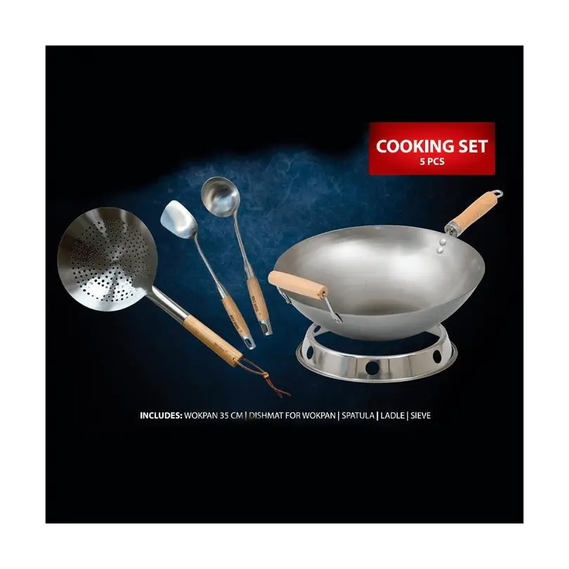 Grillpfanne 5-teilig Hot Wok