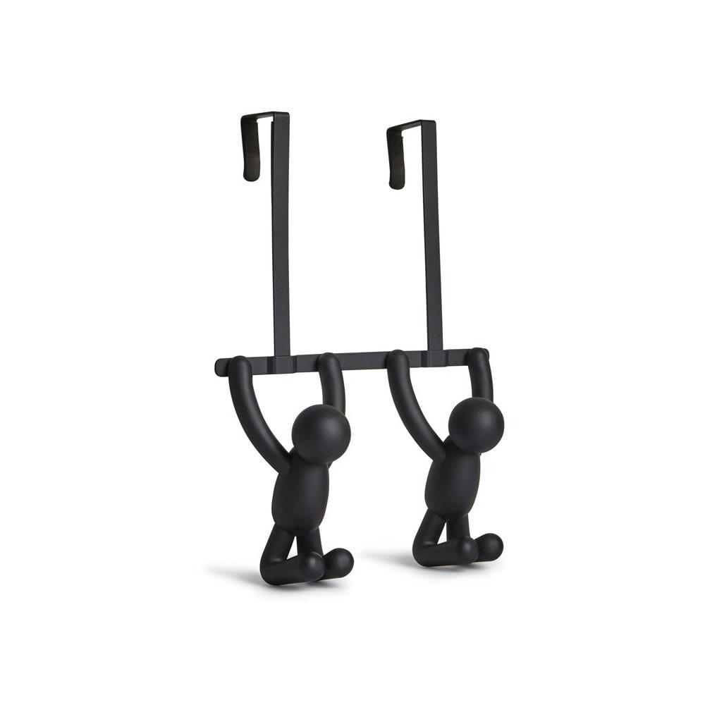 BUDDY - Patères haut de porte buddy pvc noir