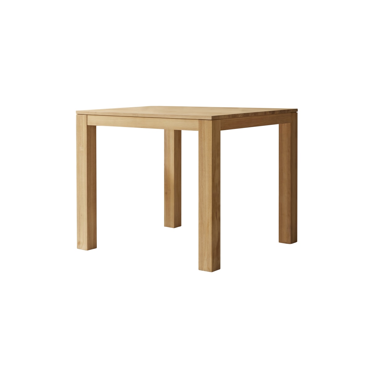 Tikamoon Massief teakhouten tafel voor 2/4 personen - Naturel