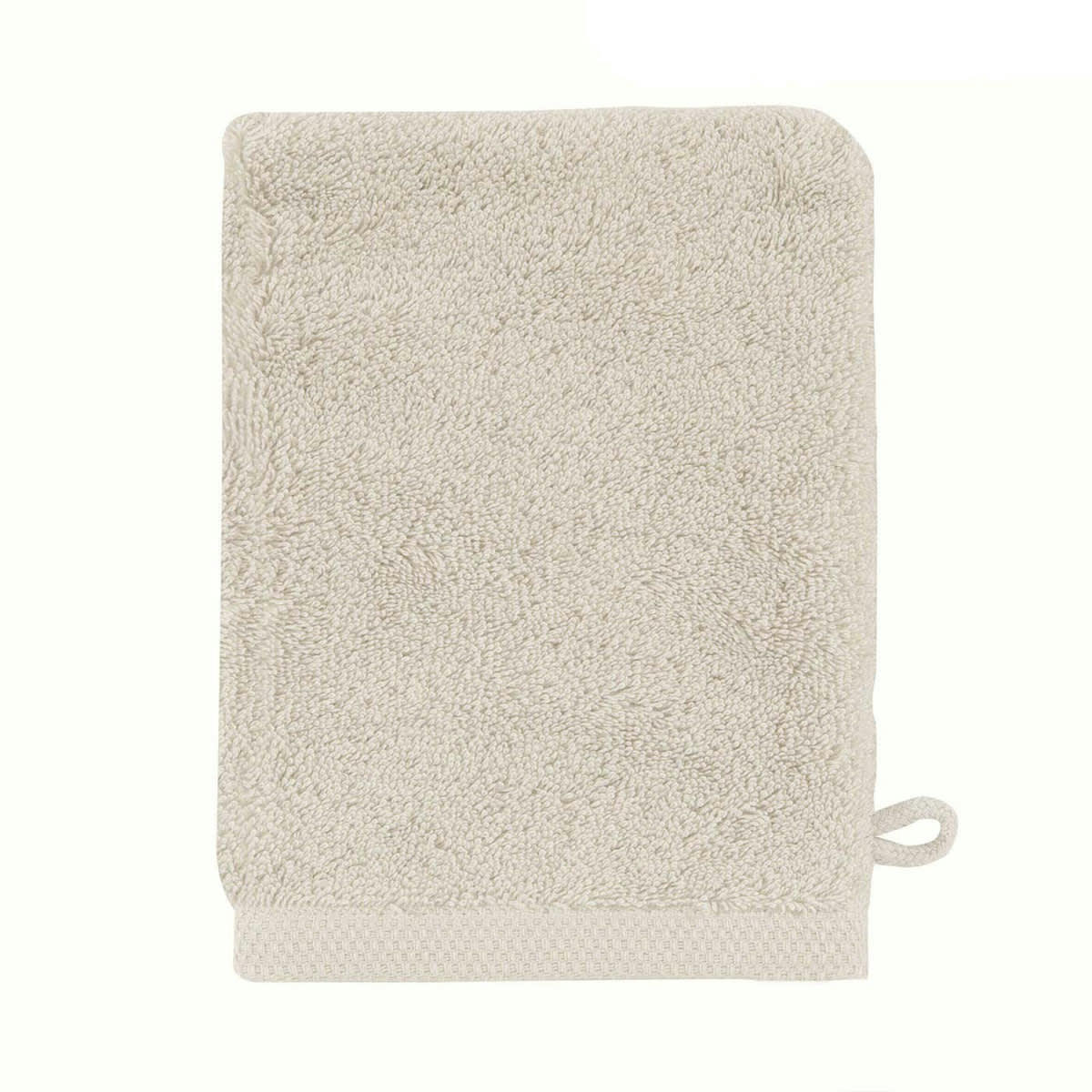 ESSENTIEL - Gant de toilette en coton beige gazelle 16x21