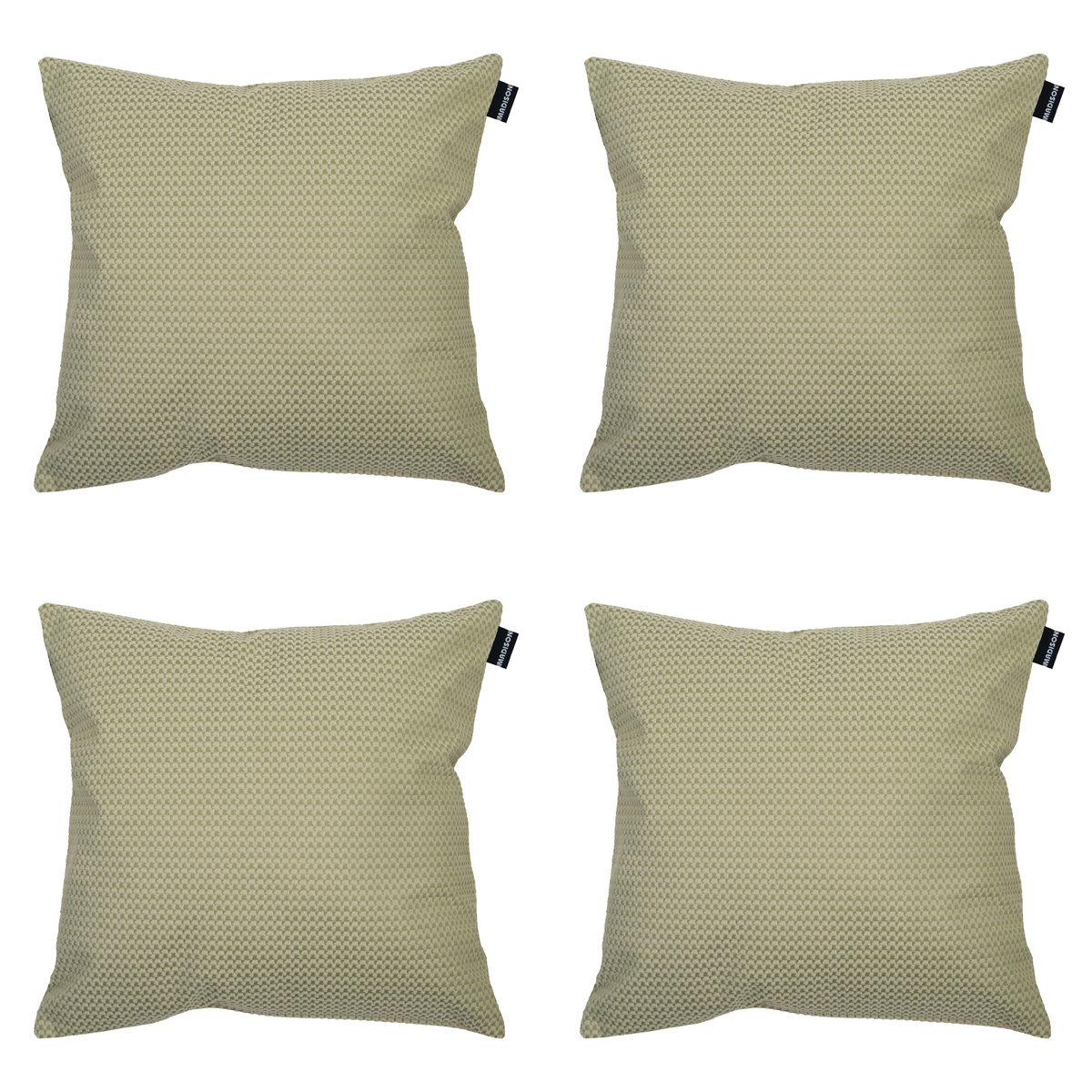 Madison sierkussen Madison Home - groen - 45x45x10cm - set van 4