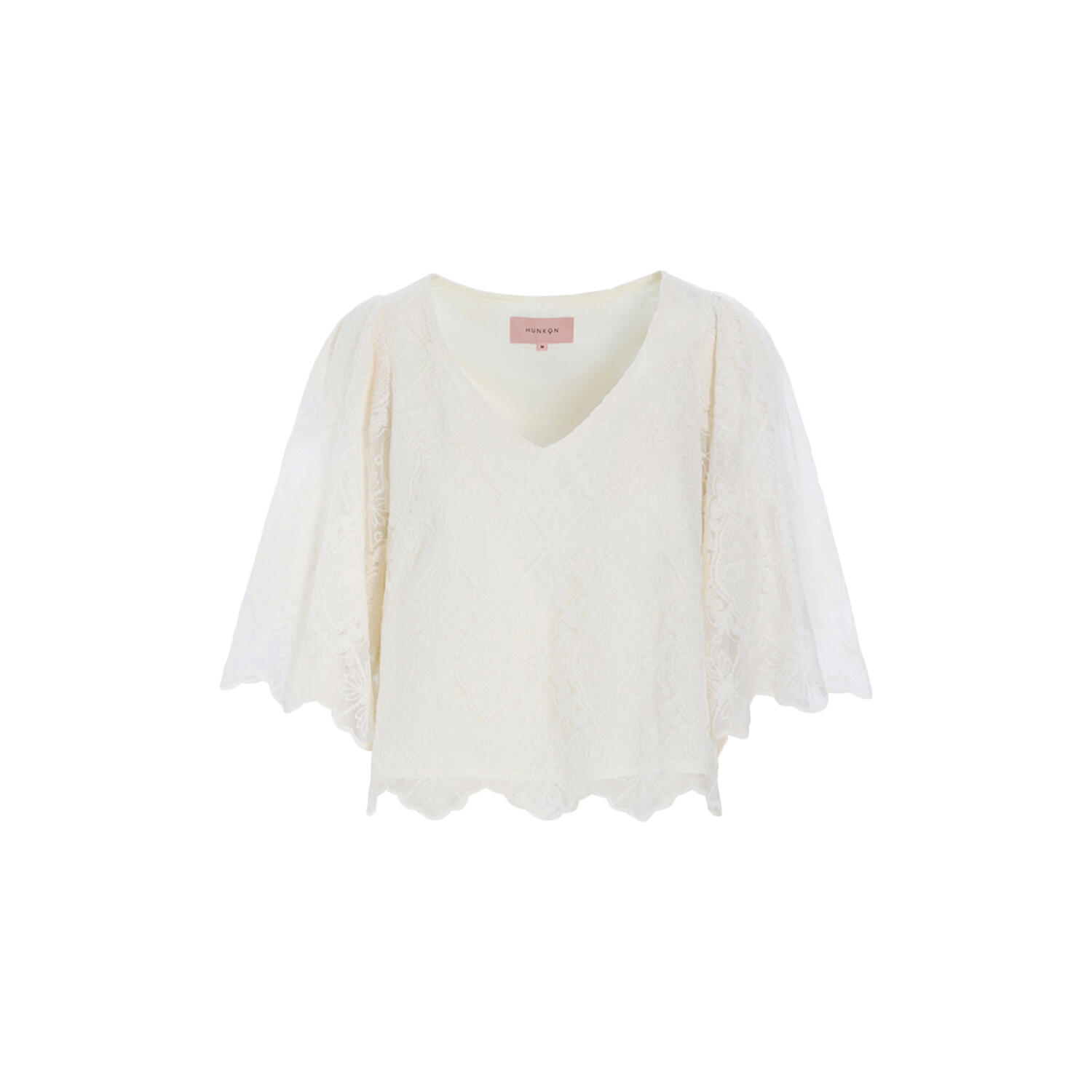 Lulu Lace Blouse, cream lace