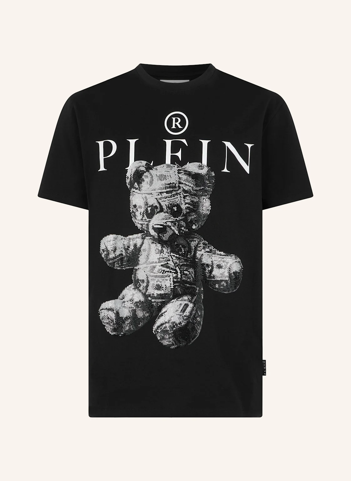 PHILIPP PLEIN Kurzarm-Rundhals-T-Shirt TEDDY