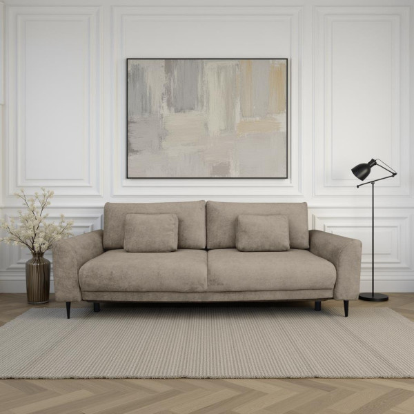 Sofa ferrero z funkcją spania 193x152 cm szara bellini 02