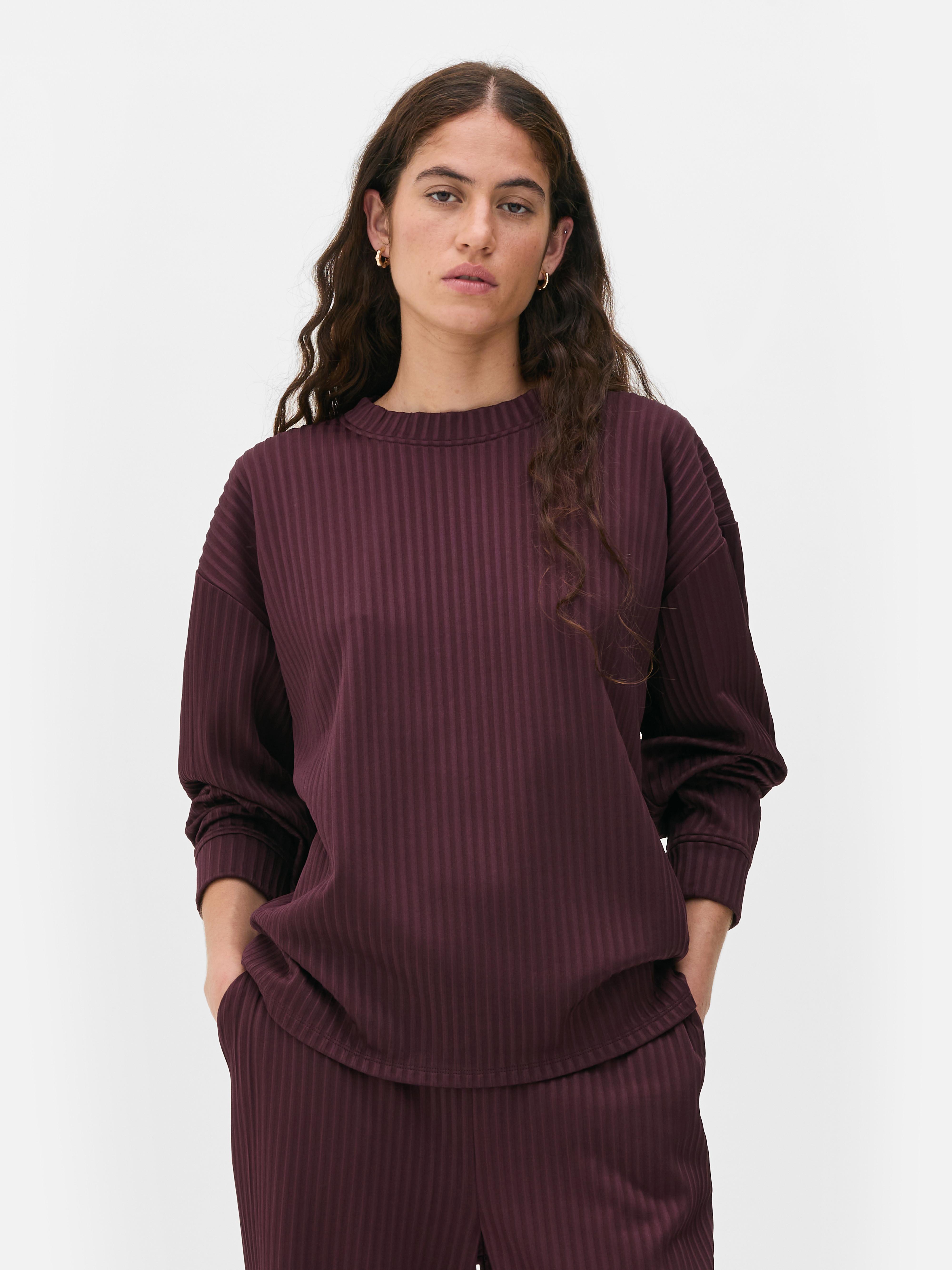 The Edit Ribbed Sweatshirt