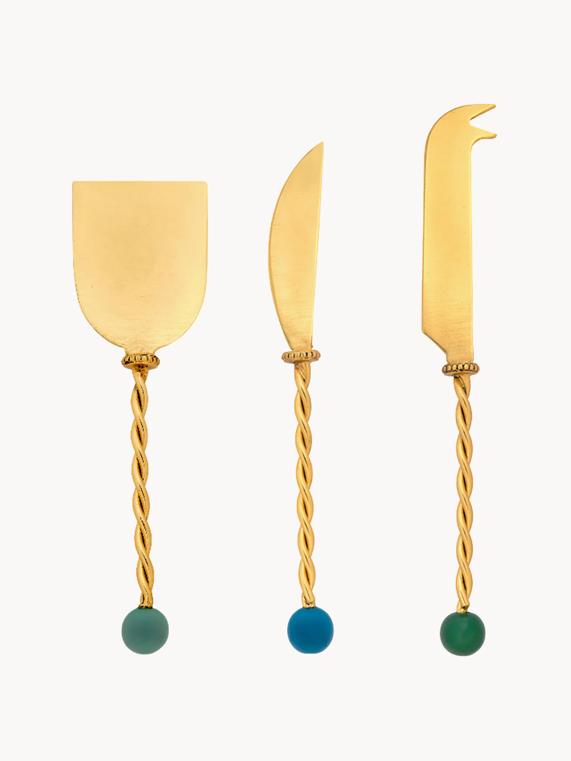 Käsemesser Torchon aus Edelstahl, 3er-Set
