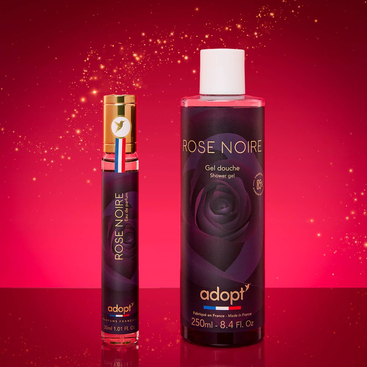 Rose NoireCoffret eau de parfum 30 ml   gel douche 250 ml