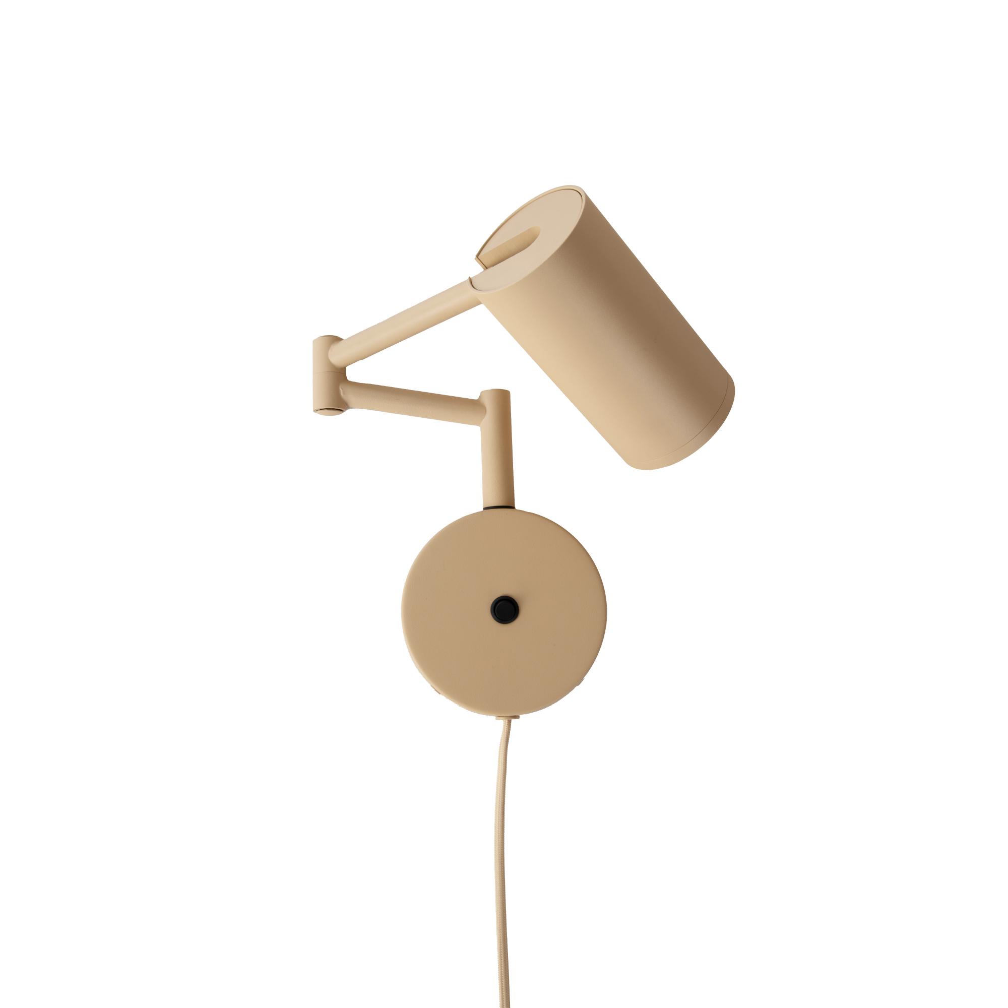 it's about RoMi Wandlamp Bilbao - Beige - 33x12x27cm