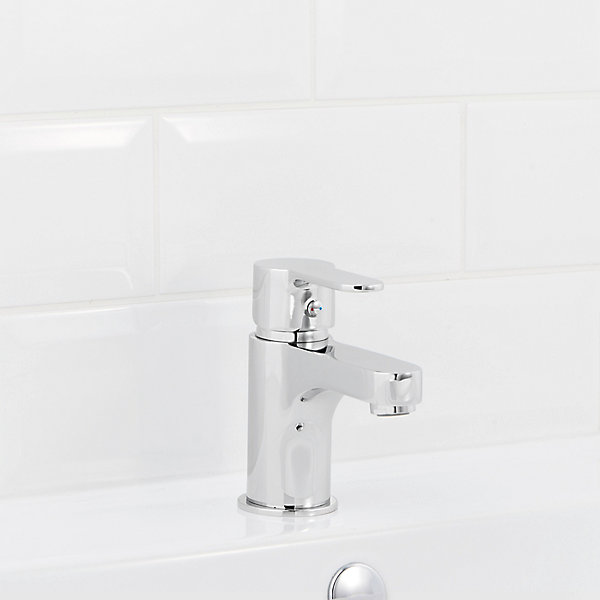 Mitigeur de lavabo chromé GoodHome Arsuz