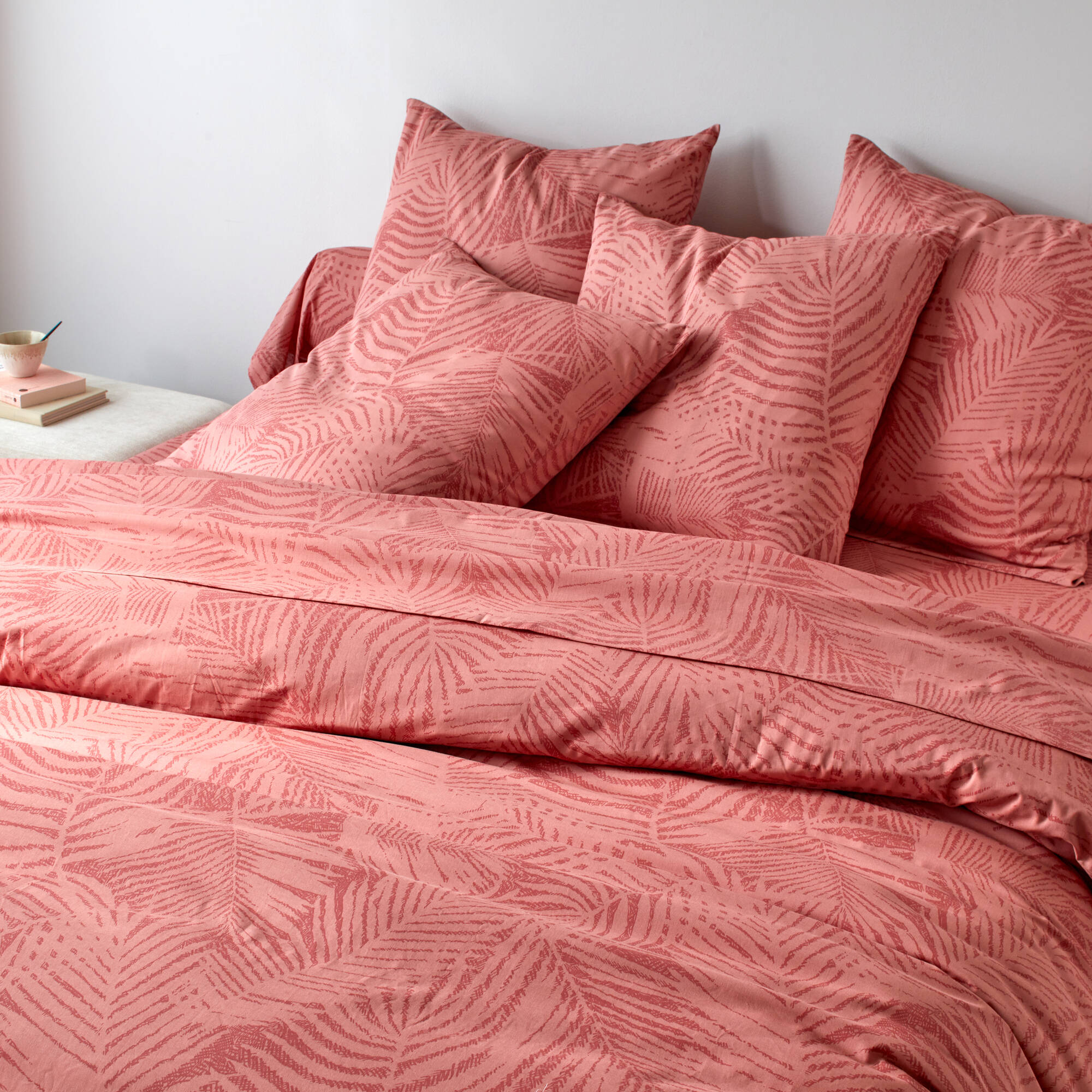 Linge de lit imprimé Marie coton