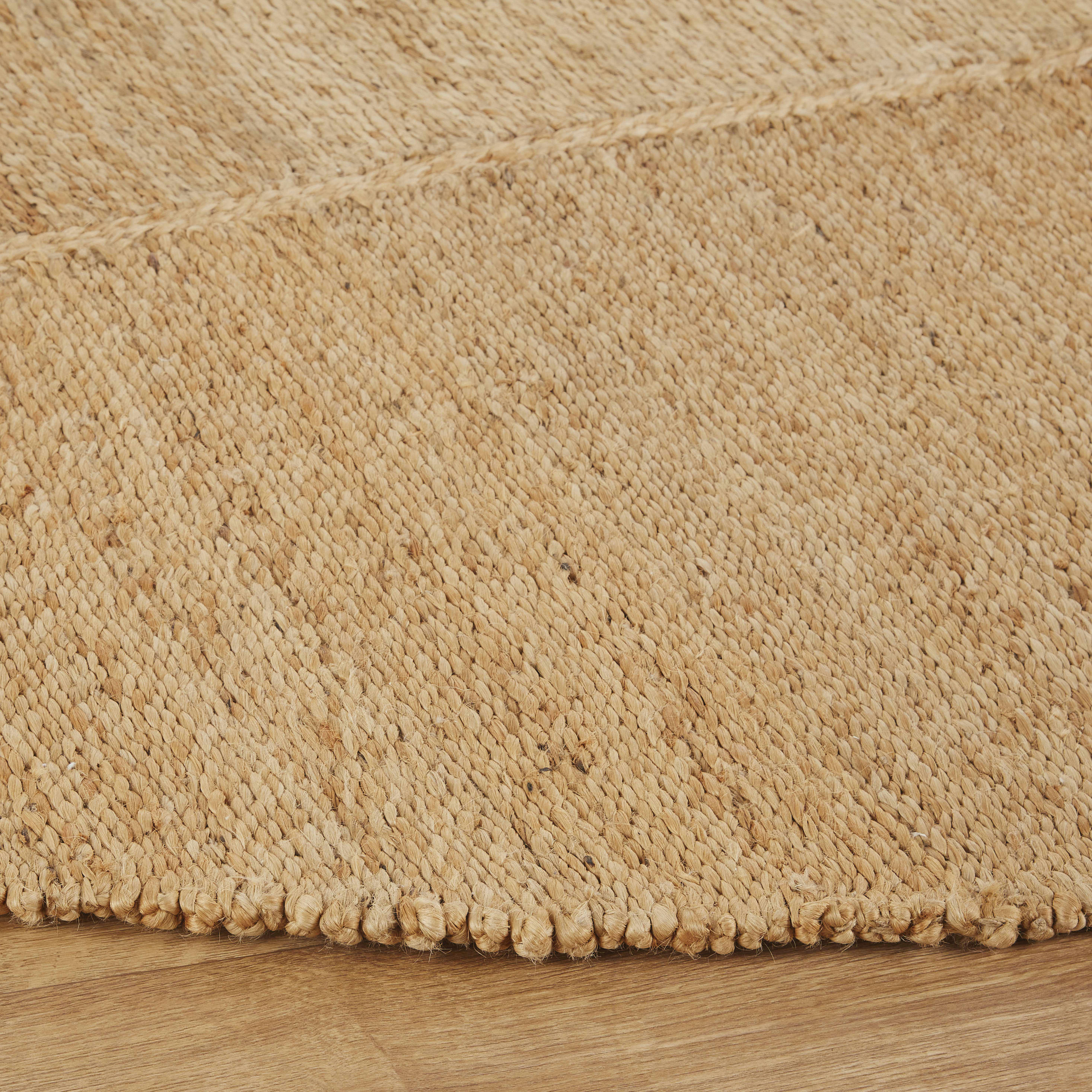 PALMJU - Tapis feuille tissé en jute 120x180