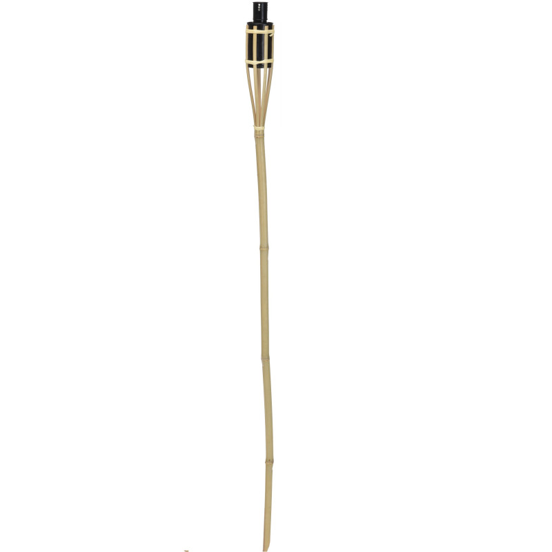 Torche de jardin en bambou 120 cm