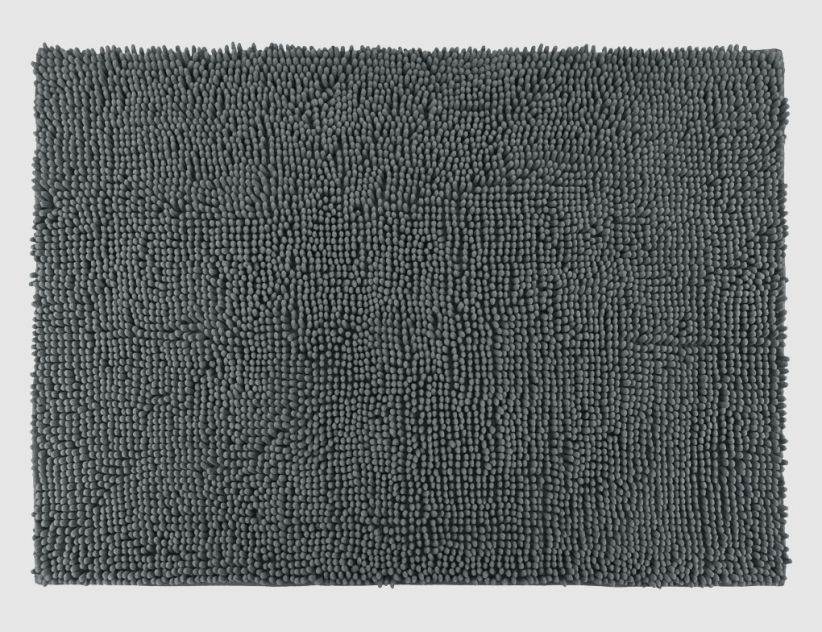 Badteppich Grau
