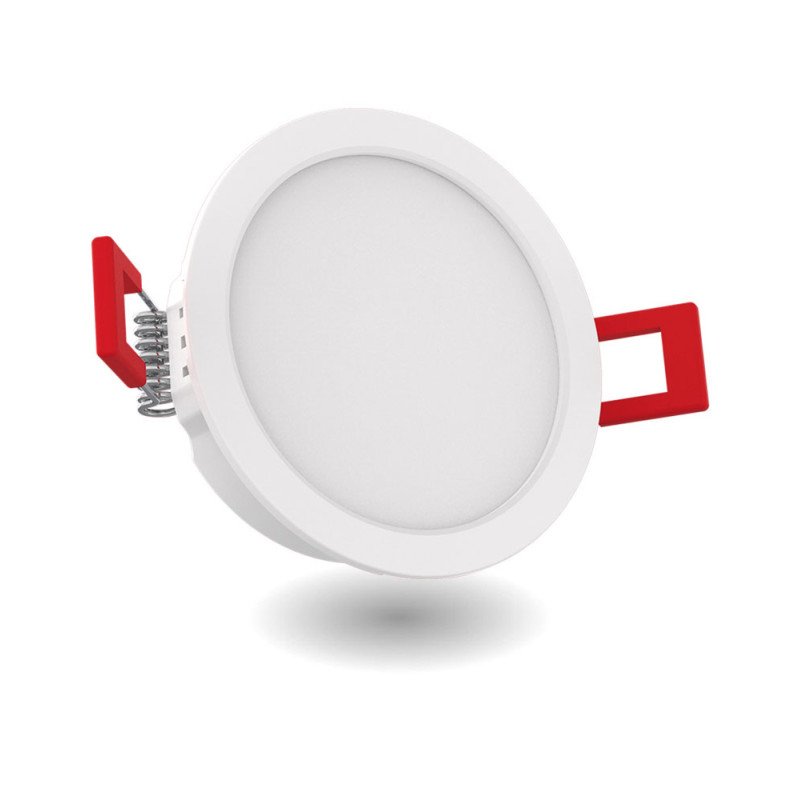 Spot encastrable LED blanc Ø 7,5 cm 4 W 8 pièces XANLITE