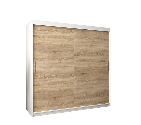 Armoire TOKYO à portes coulissantes H. 200 x L. 250 x P. 62, 3 portes