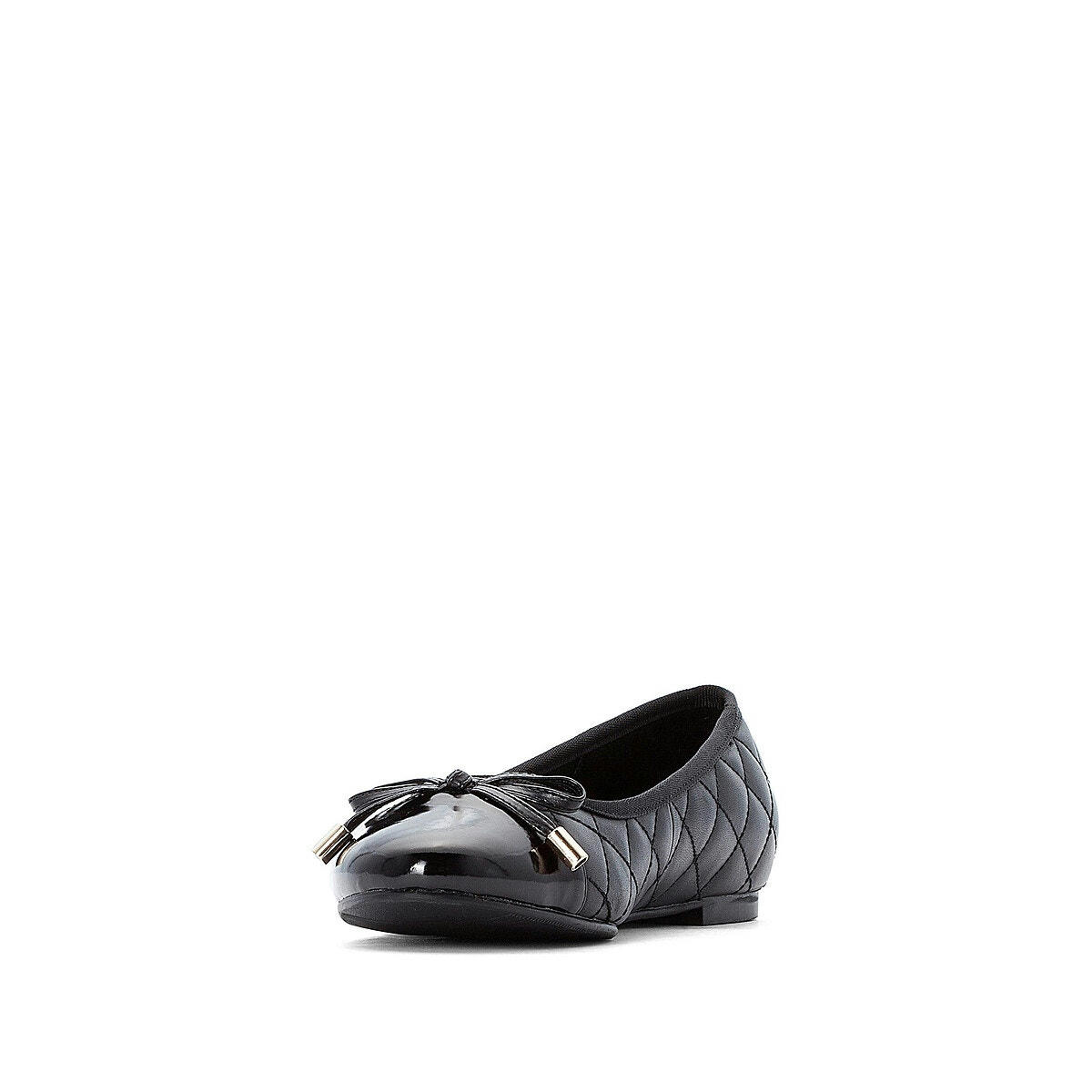Ballerines cuir matelassé