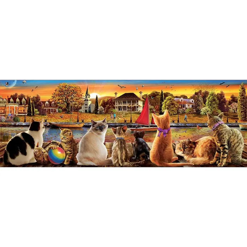 Puzzle 1000er-Set Panorama