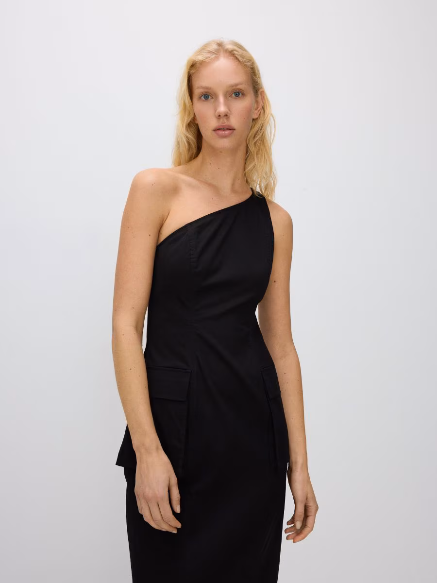 Dress With Cargo Pockets