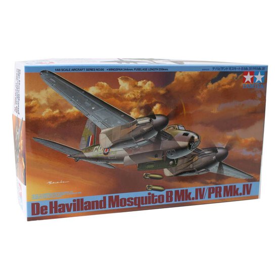 Tamiya De Havilland Mosquito B Mk. IV PR Mk.IV Model Kit Model Kit 1:48