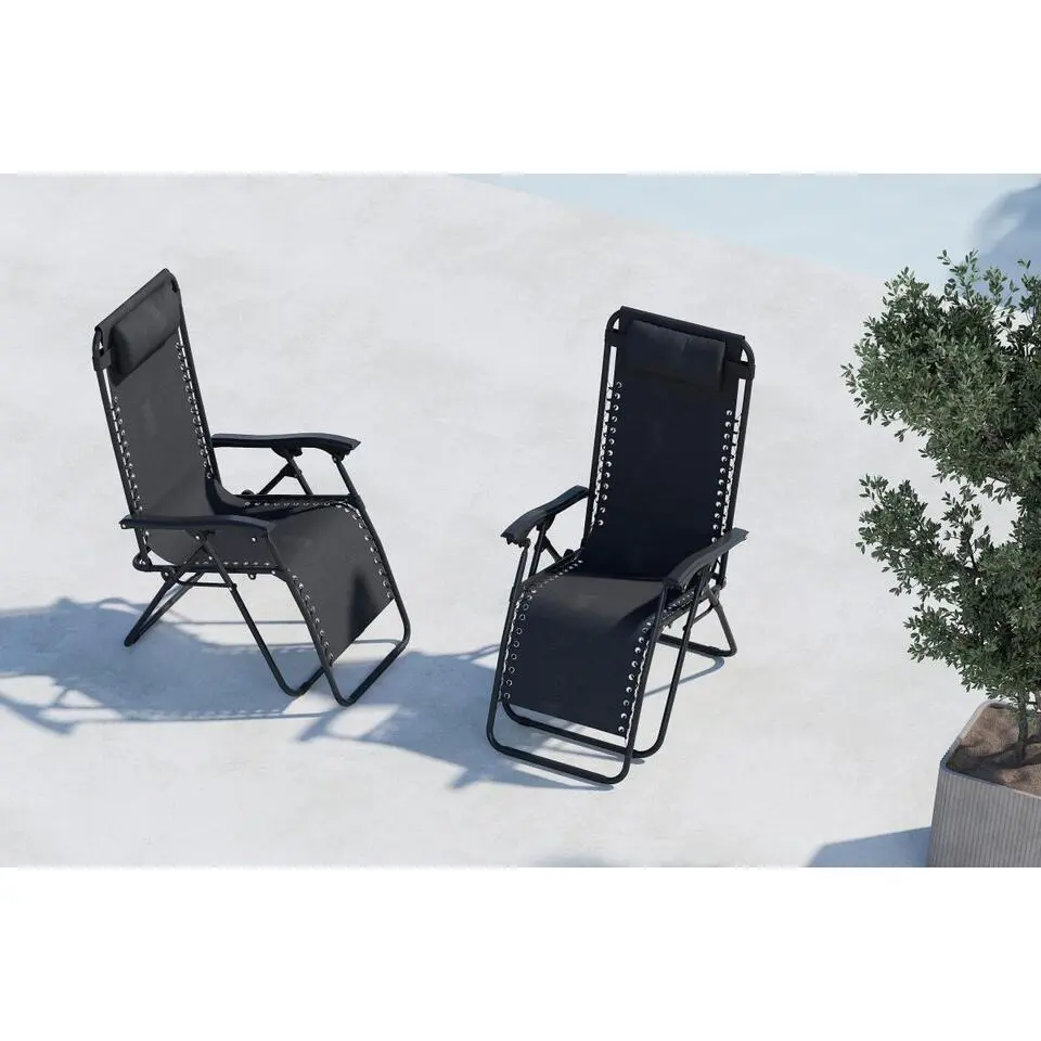 Svea - Noura relaxstoel - zwart