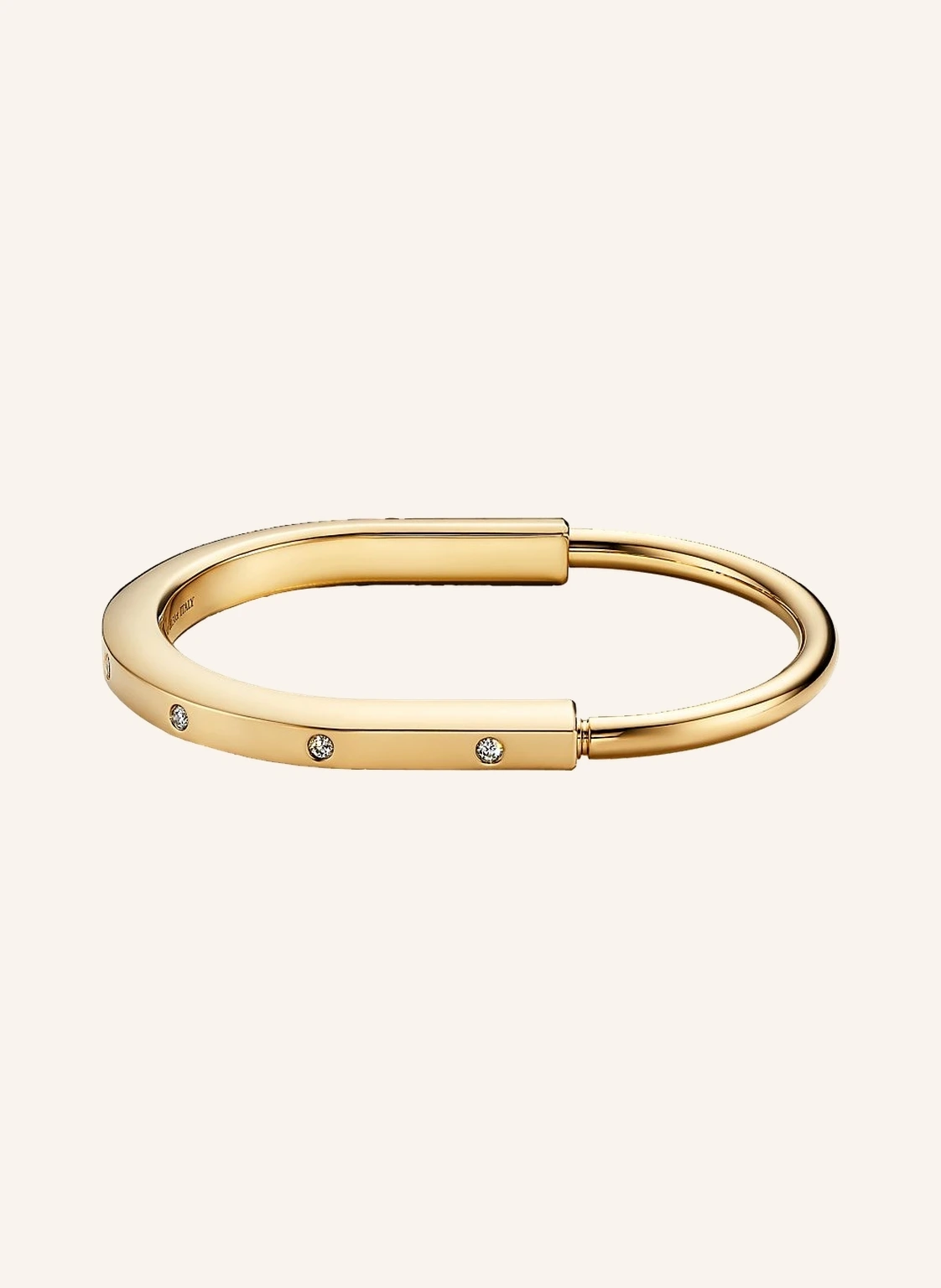 TIFFANY & Co. Armreif TIFFANY LOCK aus 18 Karat Gelbgold