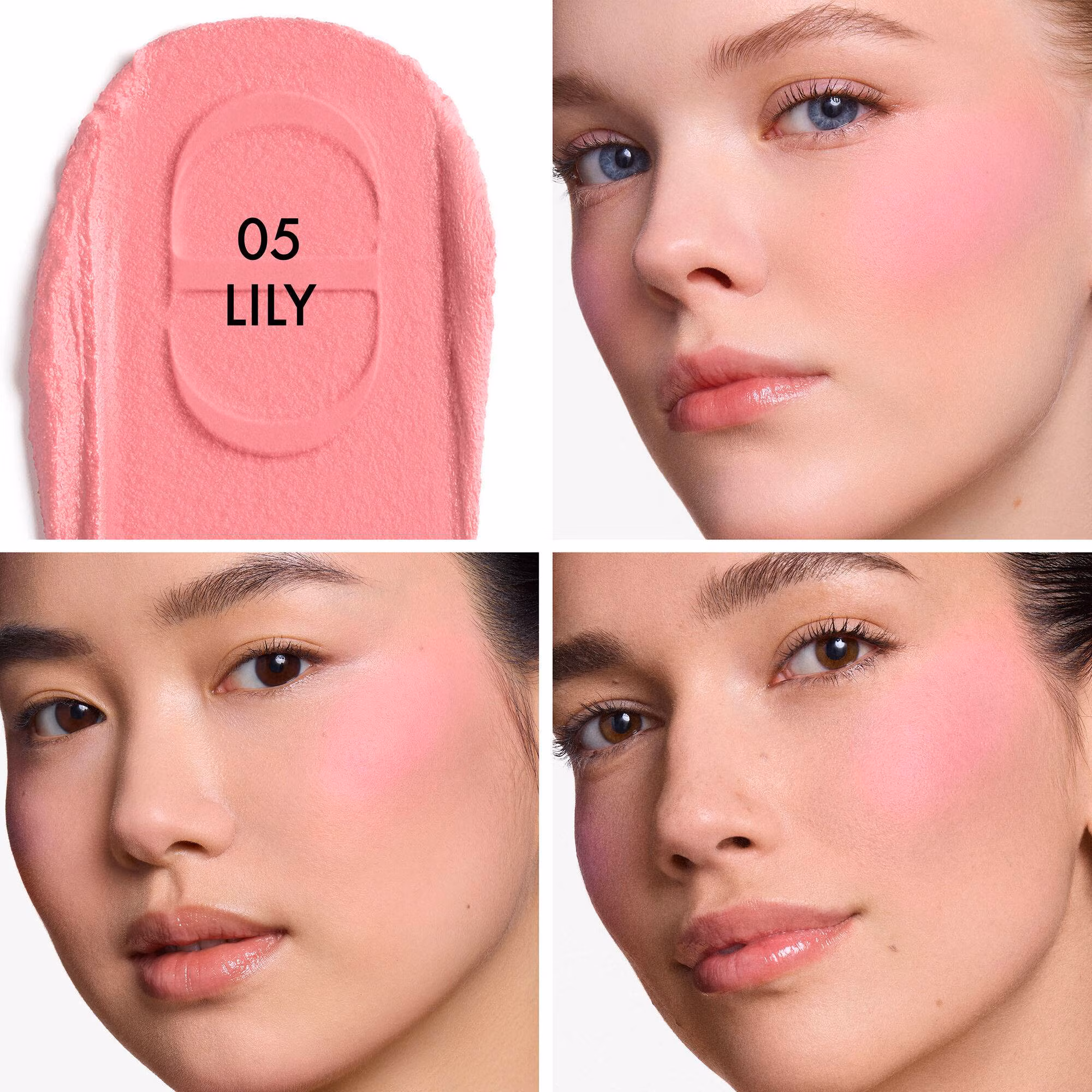 DIOR FOREVERBlush soft filter blush liquide fouetté - fini mat lumineux