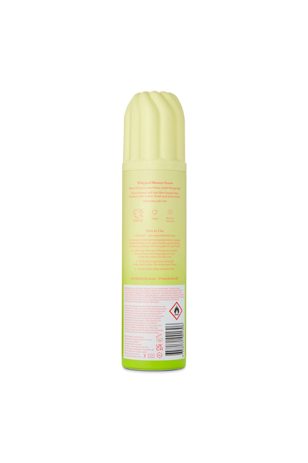Sundae Margarita Shower Foam 265ml