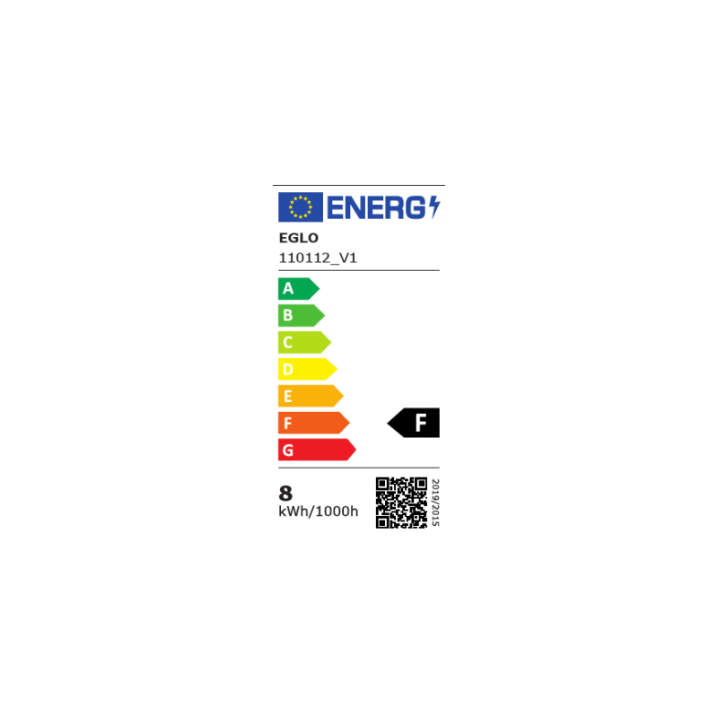 Ampoule à filaments LED G200 ambre blanc chaud E27 8 W EGLO
