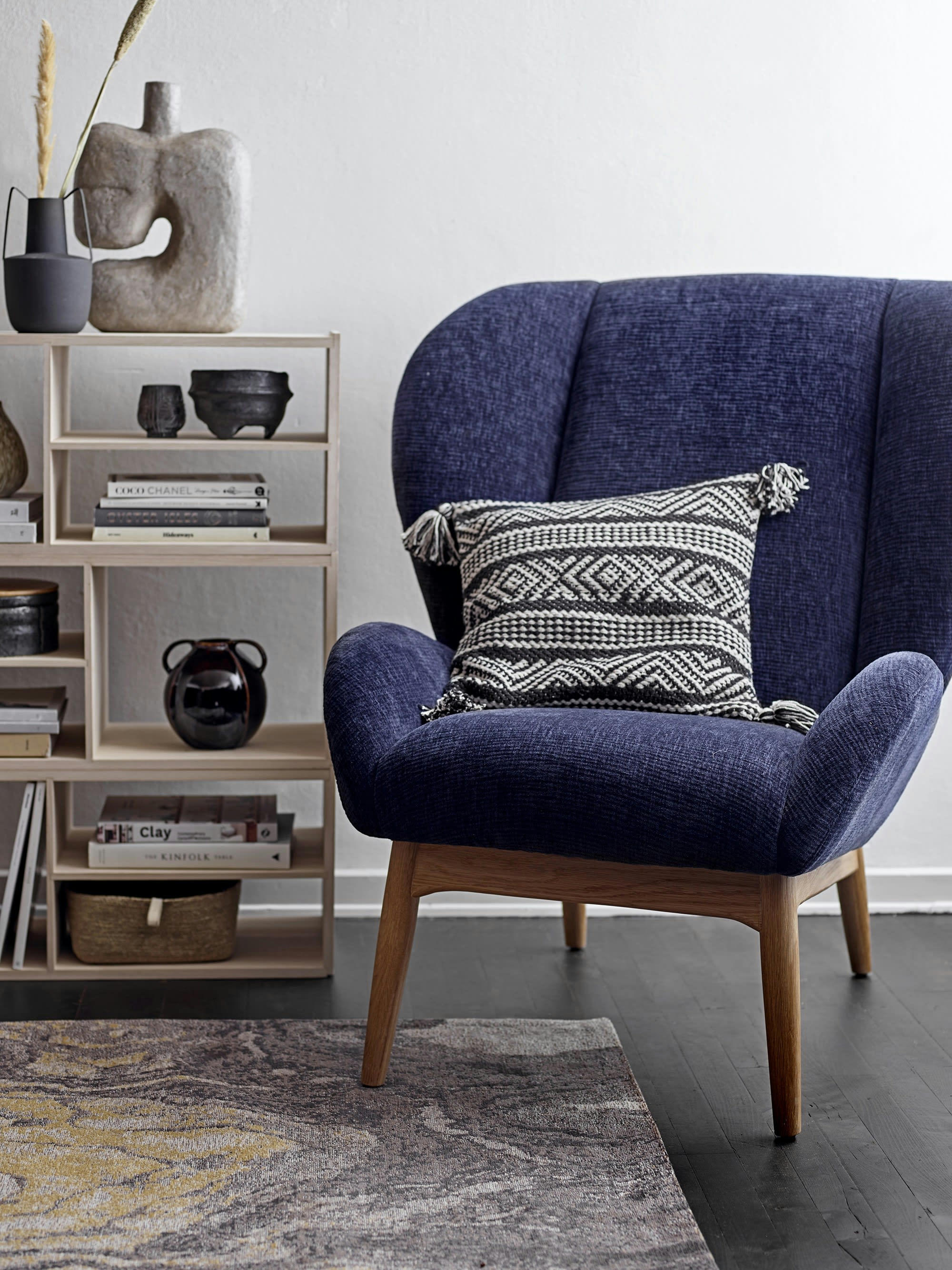 EAVE - Fauteuil en polyester bleue