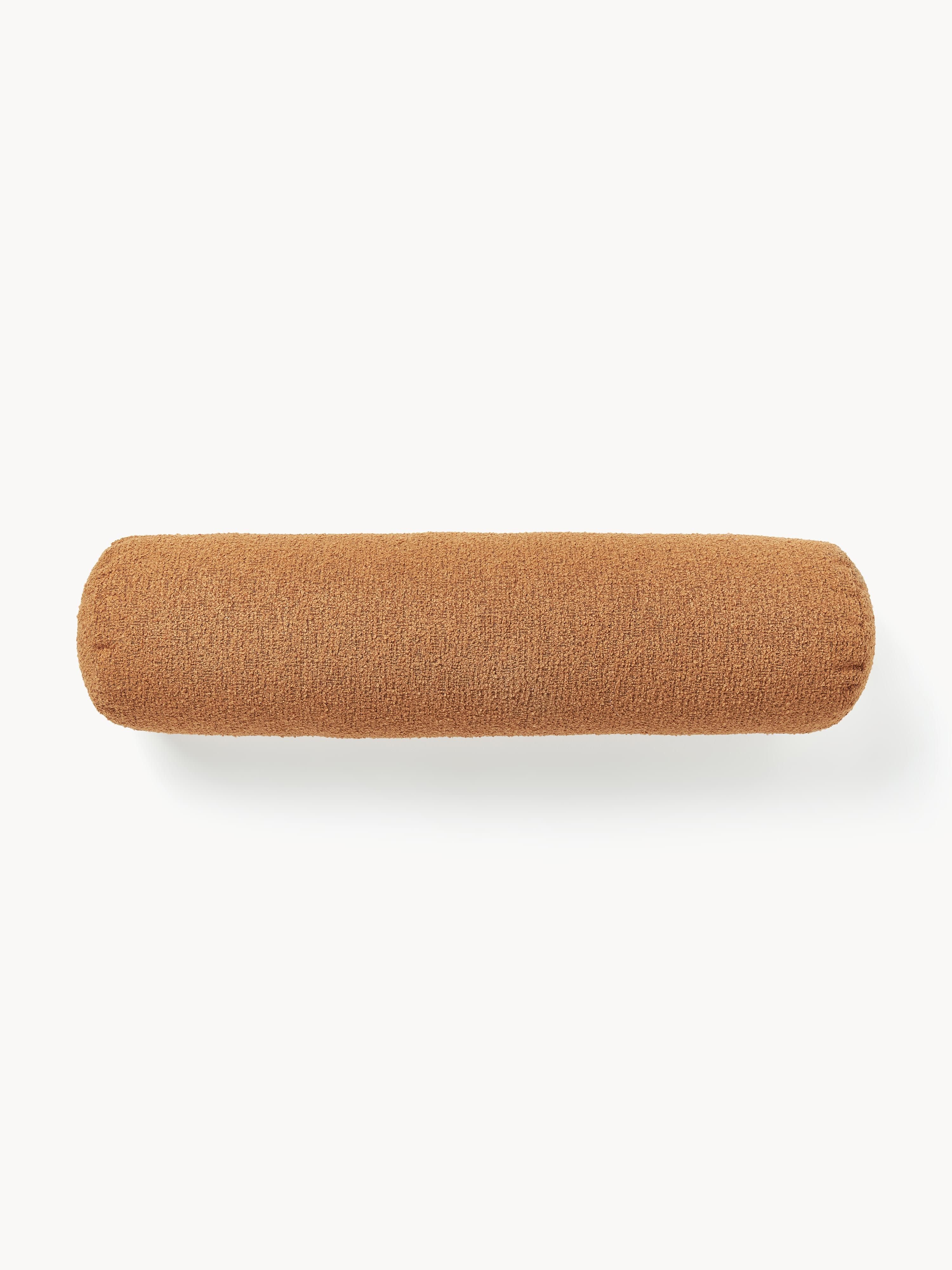 Bouclé-Sofa-Nackenrolle Sofia