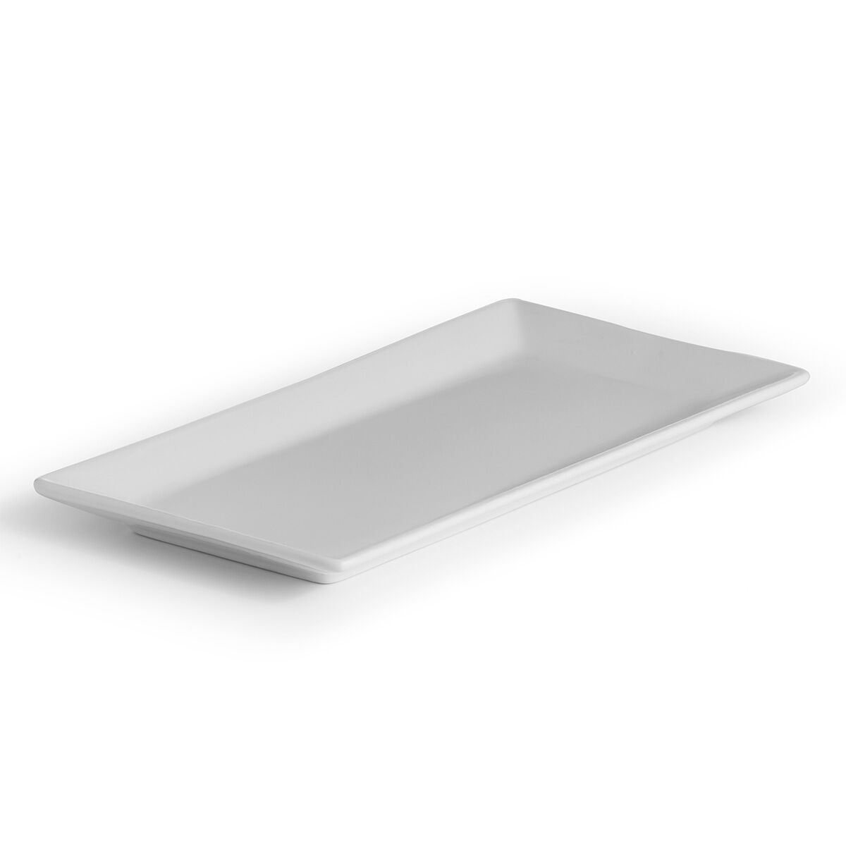 Travessa retangular em porcelana 30x15cm