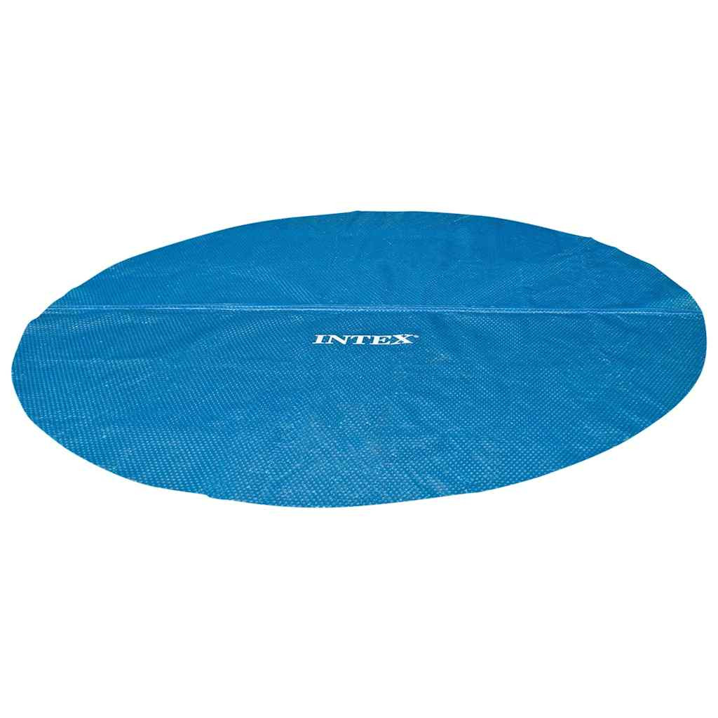 Plandeka solarna do basenu Niebieski 348 cm Polietylen INTEX
