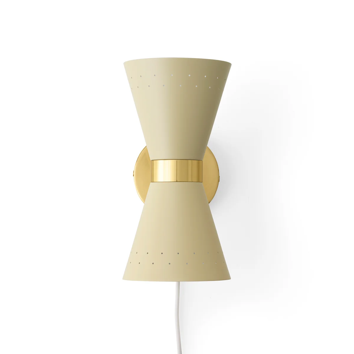 Audo - Collector Wandleuchte, crème