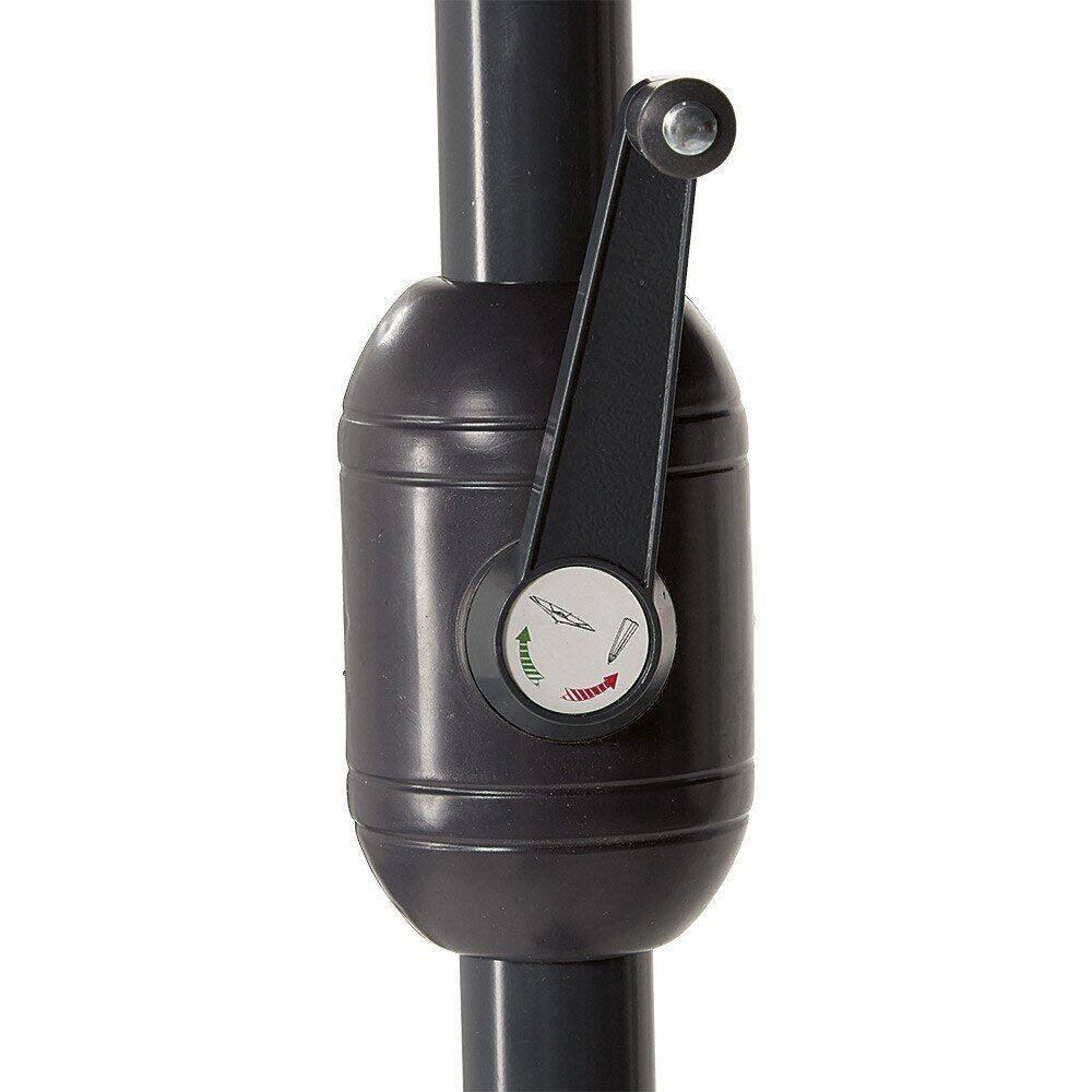 Parasol centré HAVANE gris