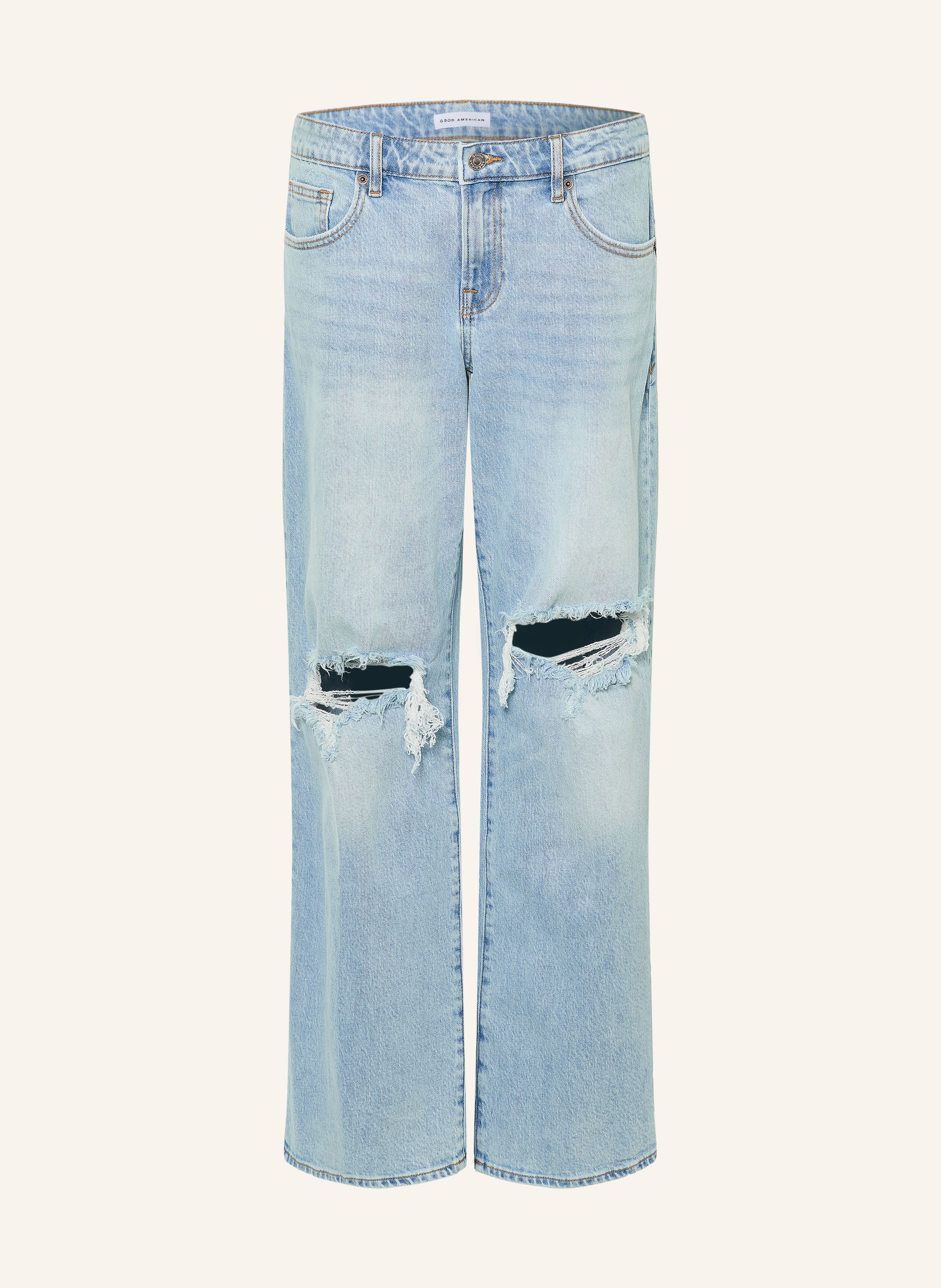 GOOD AMERICAN Destroyed Jeans