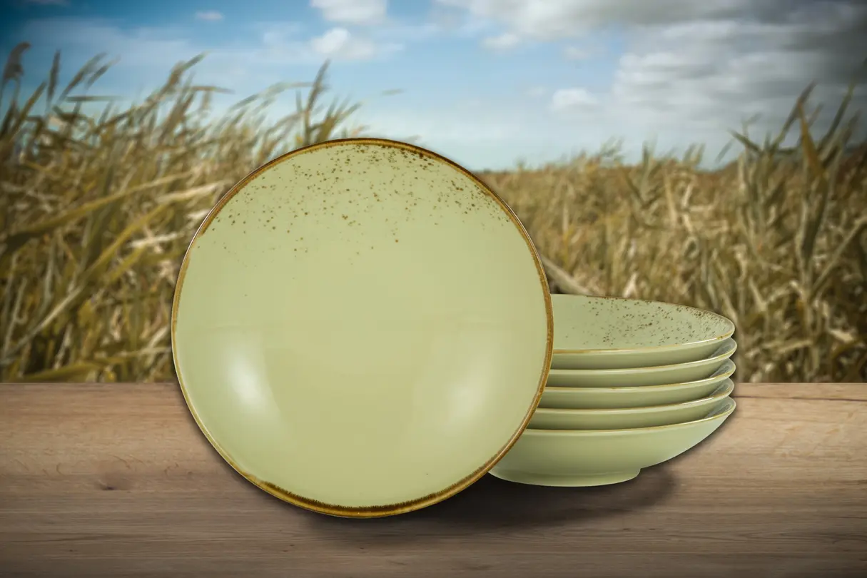 Tiefer Teller 6er-Set Nature Collection