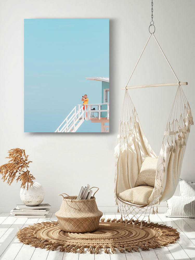 LE SAUVETEUR - Photographie d'art de Nicolas Rottiers 45x60 cm sur plexi